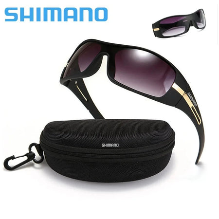 SHIMANO Polarized Fishing Glasses Men Women Driving Camping Hiking Fishing Classic Sun Glasses Outdoor Sports Cycling Eyewear